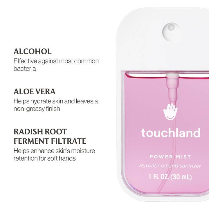 Touchland - Wholesale Hand Sanitizer - Berry Bliss Power Mist Hydrating Hand Sanitizer2