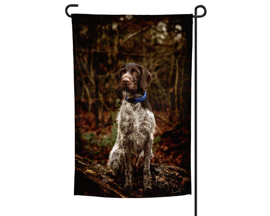 Traci's Fun Creations - Wholesale Flag - German Wirehaired Pointer Garden Flag