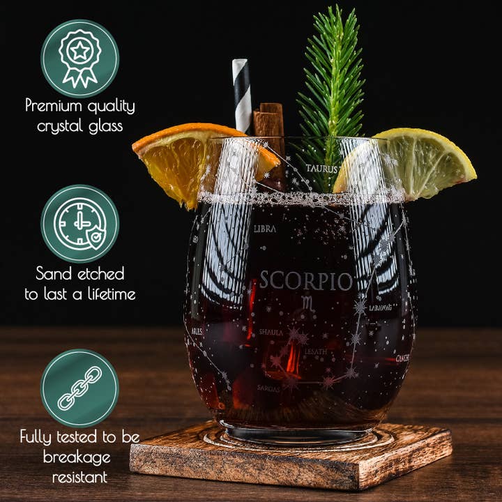 Greenline Goods - Wholesale Wine Glass - Scorpio Stemless Wine Glasses2