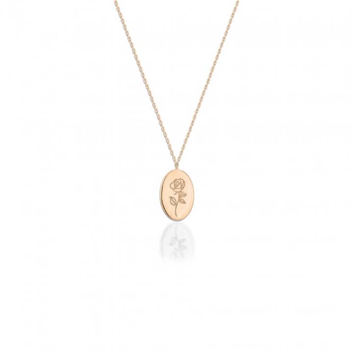 Collar Rosebud para venta al por mayor de Dainty Diamond