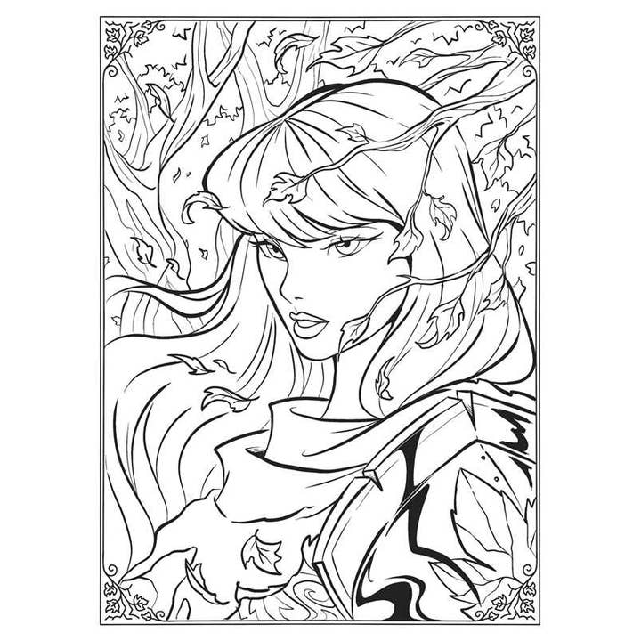 Simon & Schuster - Wholesale Coloring & Activity Book - Adult - Knights of Tayrealm Coloring Book by6