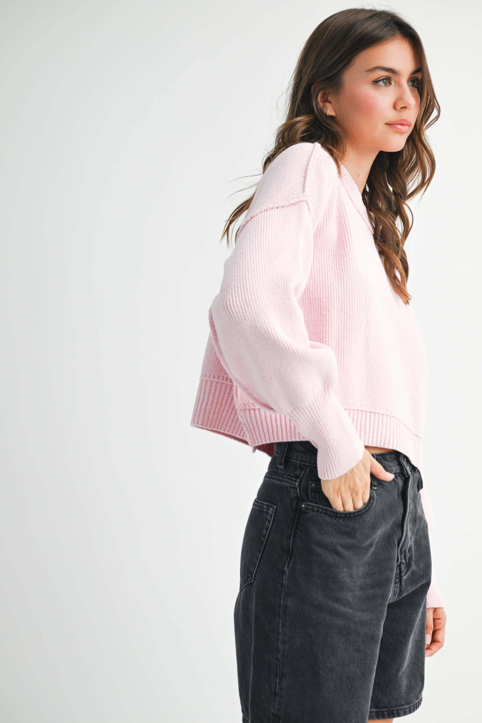 AEMI + CO - Wholesale Knit Sweater - Women's - 3115CK Regina Sweater 262