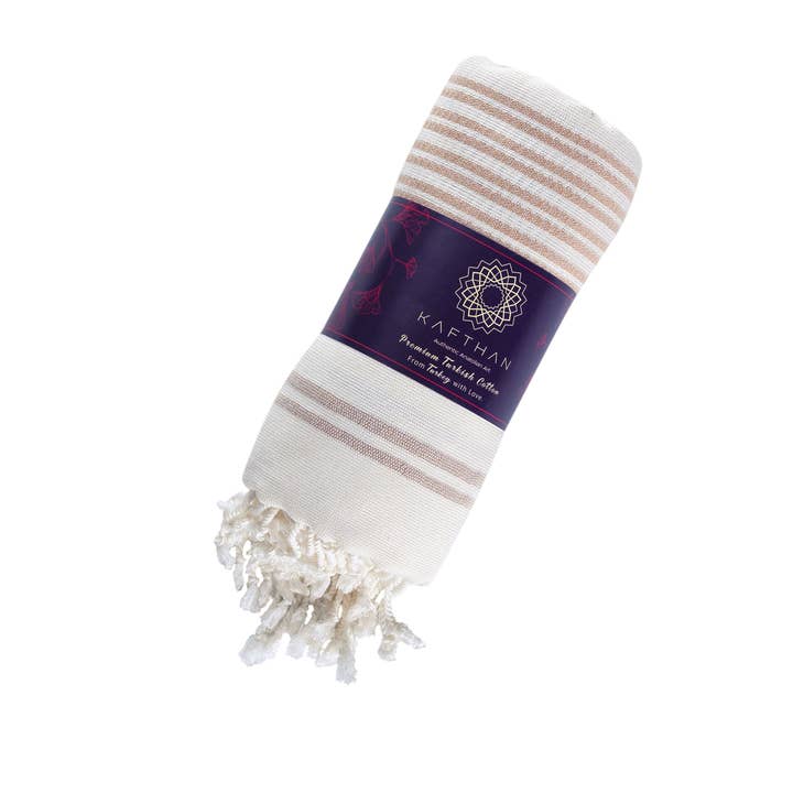 KAFTHAN - Vente Serviettes de bain - Serviettes turques en bambou Keops, serviette de bain, serviette turque