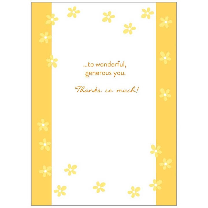 Legacy – Großhandel Dankeskarten – Ein GROSSES Dankeschön - Dankeschön-Karte1
