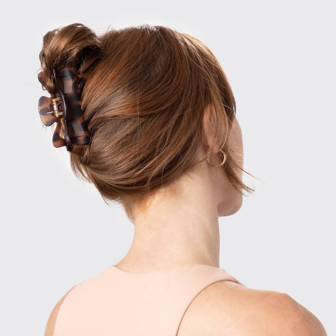 KITSCH – Engroshandel Hårspænde - Dame – Genbrugsplast Stor Klo Klip 2pc Sæt - Sort & Tort4