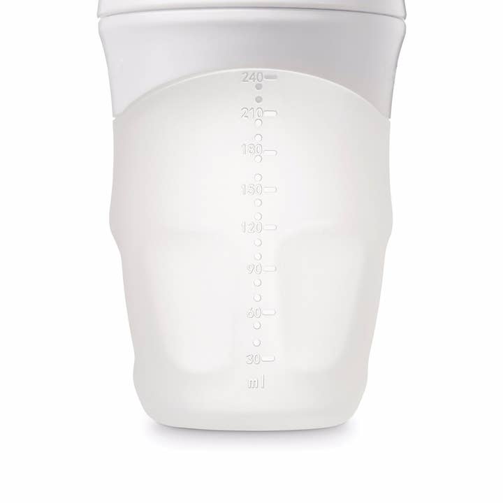 Tiny Twinkle - Wholesale Baby bottle - Tiny Twinkle - Silicone Baby Bottle - White (MSKU: BB-WH-6 ; BB-WH-8)7