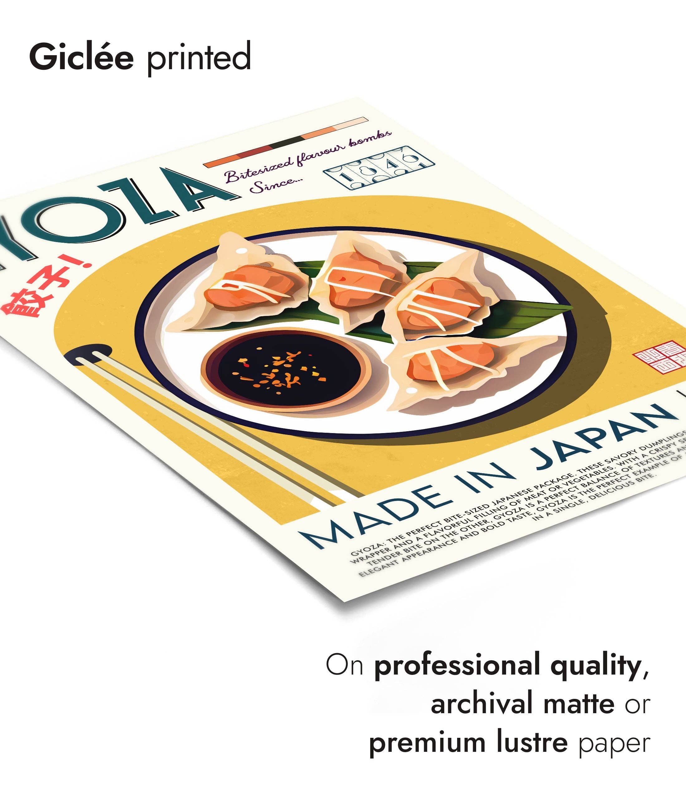 Animato - Wholesale Poster - Gyoza2