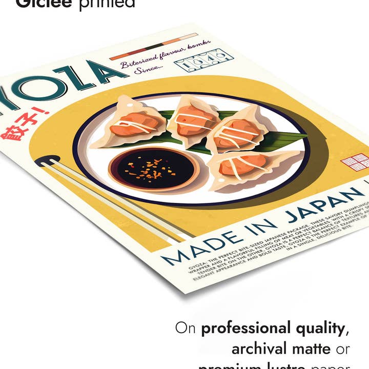 Animato - Wholesale Poster - Gyoza2