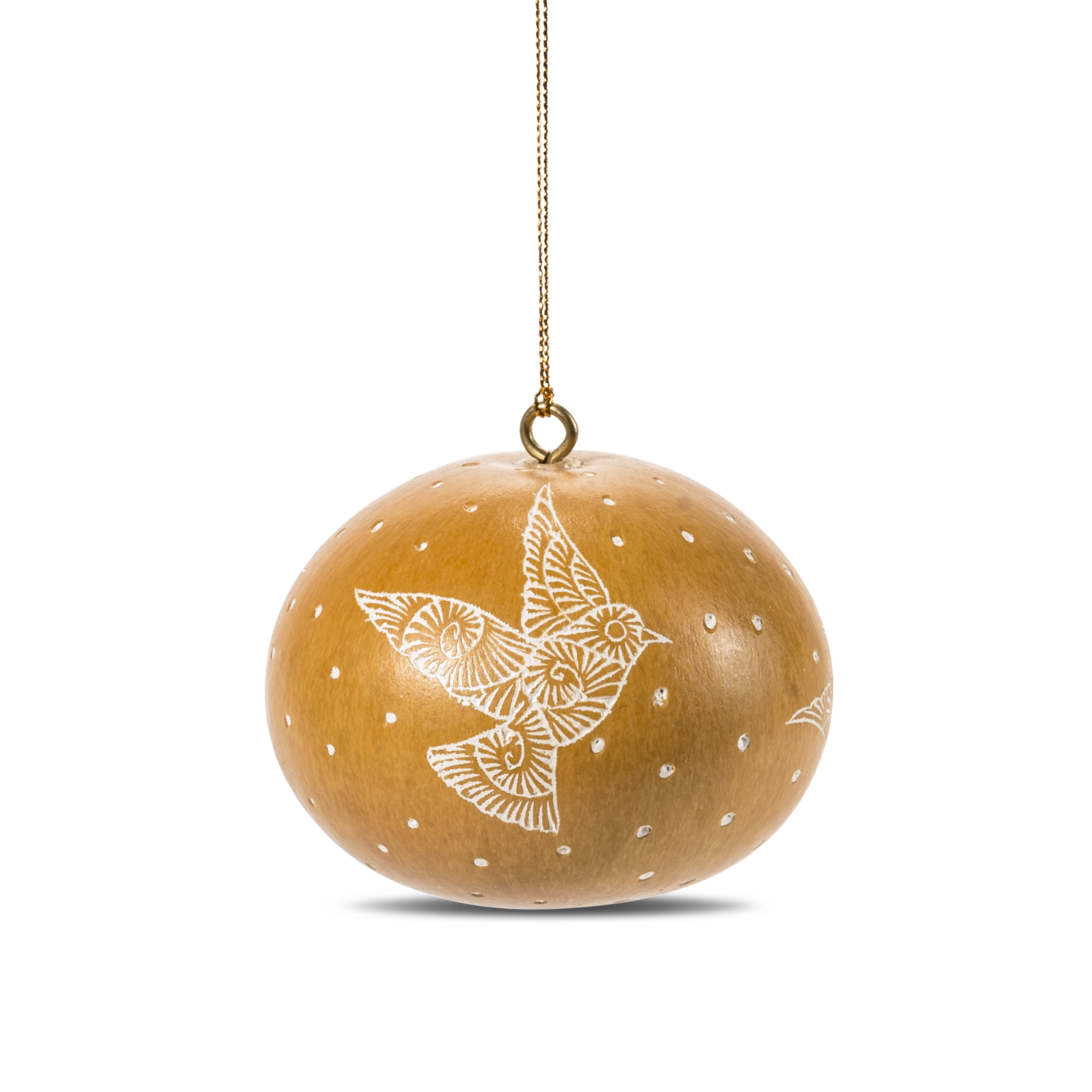 Lucuma Designs - Vente Objets de décoration - Colombes - Mini-gourde décorative - Artisanat original5