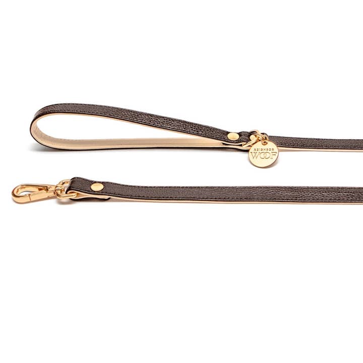 Onyx-Lederleine für den Großhandel von Neighborwoof