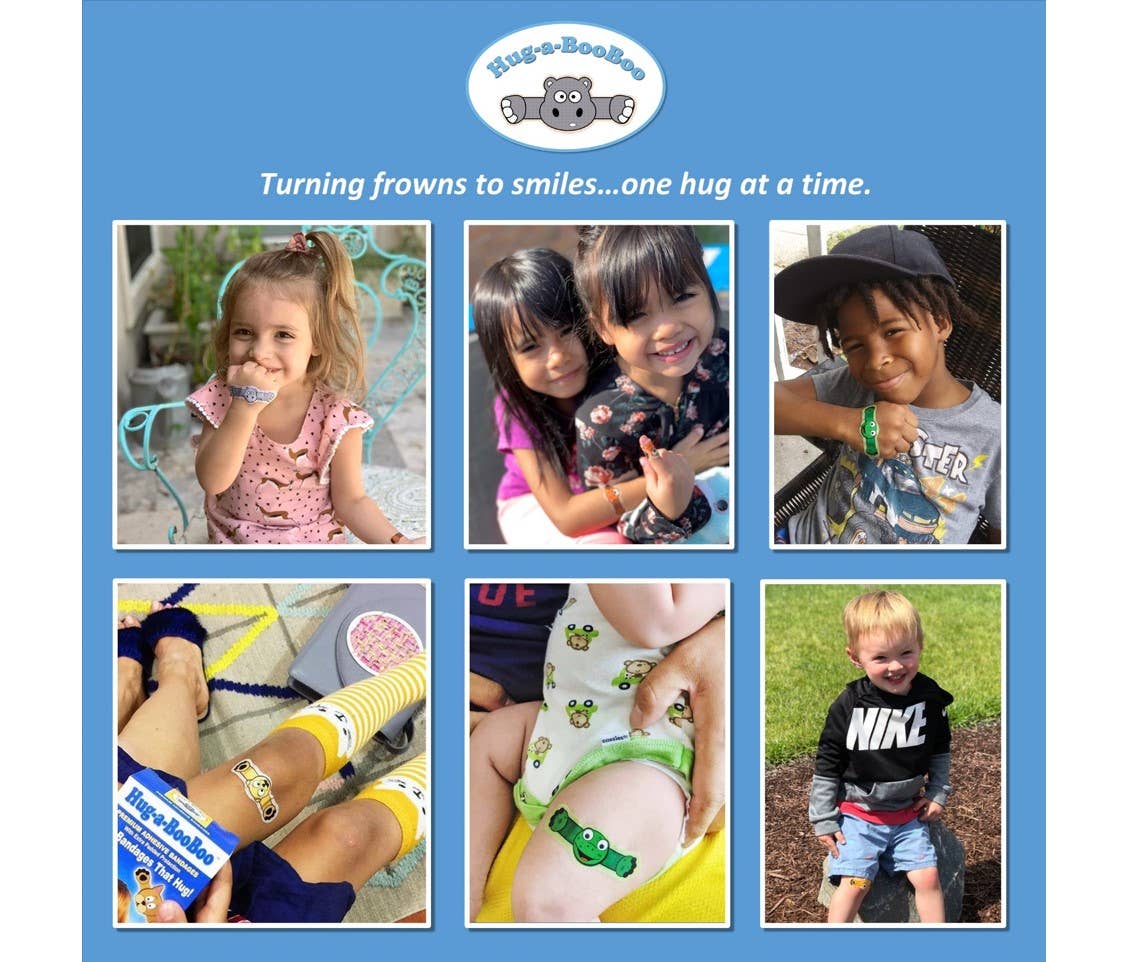 Hug-a-BooBoo - Wholesale Bandaids/Bandages - Kids & Baby - Hug-a-BooBoo PREHISTORIC "Hugging" Bandages 100ct Box4