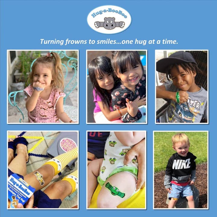 Hug-a-BooBoo - Wholesale Bandaids/Bandages - Kids & Baby - Hug-a-BooBoo PREHISTORIC "Hugging" Bandages 100ct Box4