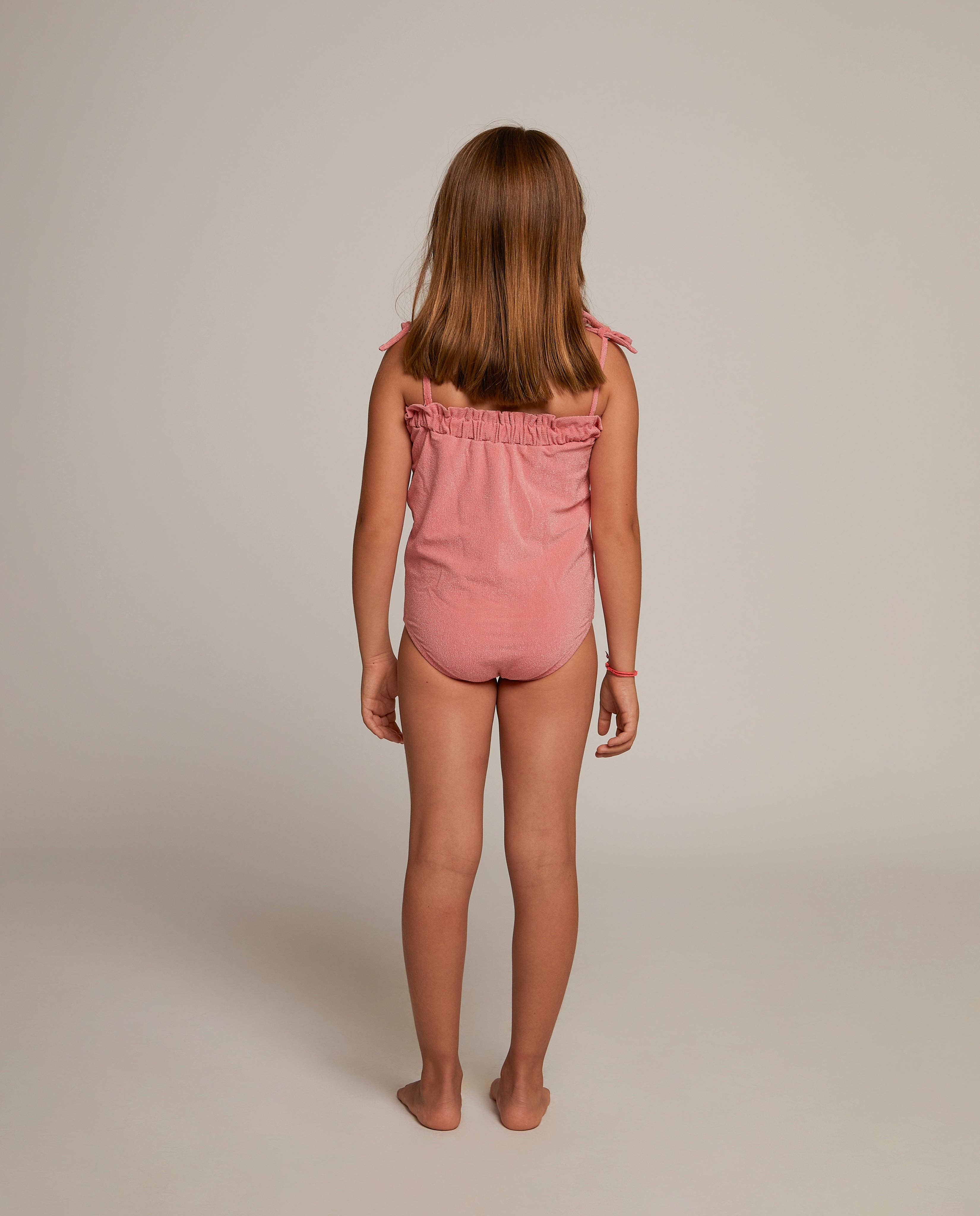 Type Swimwear – Engroshandel Badedragt - Børn – Børne-badedragt Bandeau med Sløjfer9