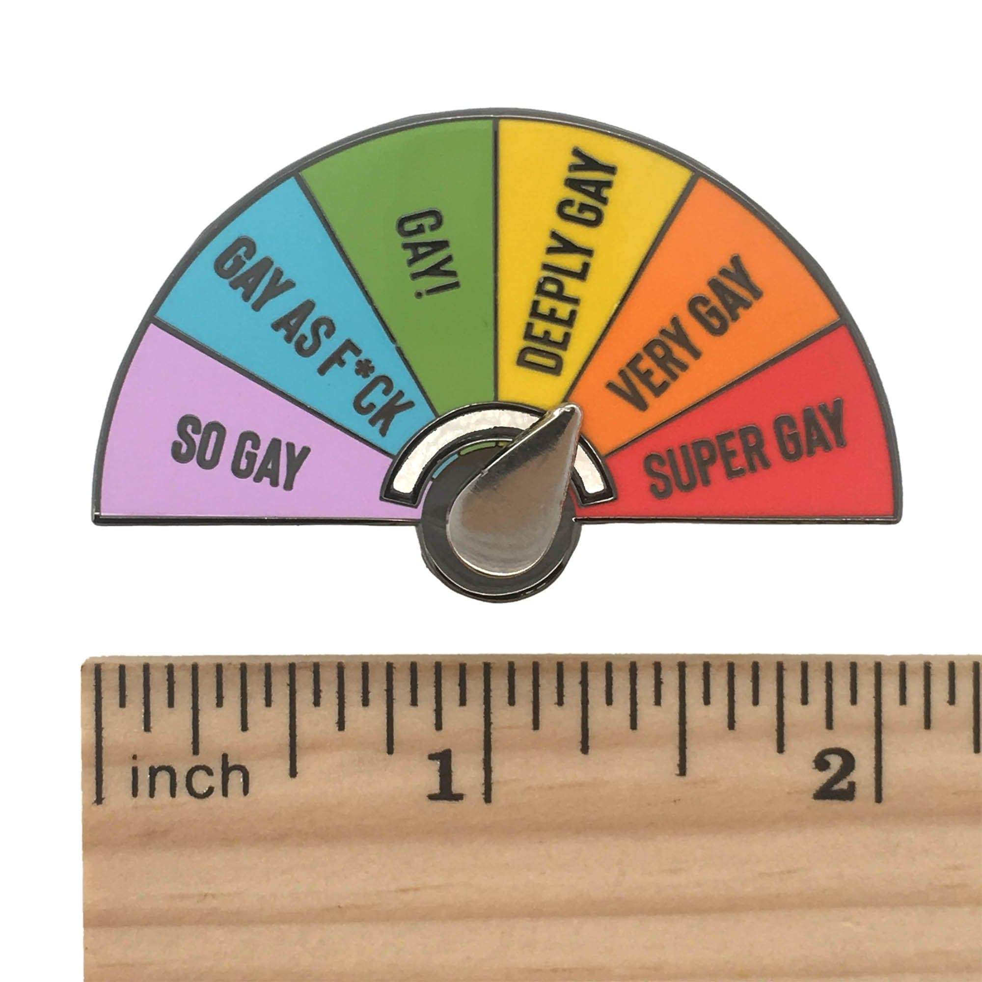 Dissent Pins – wholesale Nål och knapp för kavajslag – Super Gay – Hjulbar emaljpin4