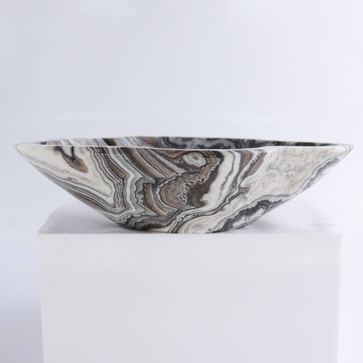 Mi Esperanza Minerals - Wholesale Decorative Plate/Dish/Bowl - Onyx Bowl Set of 23