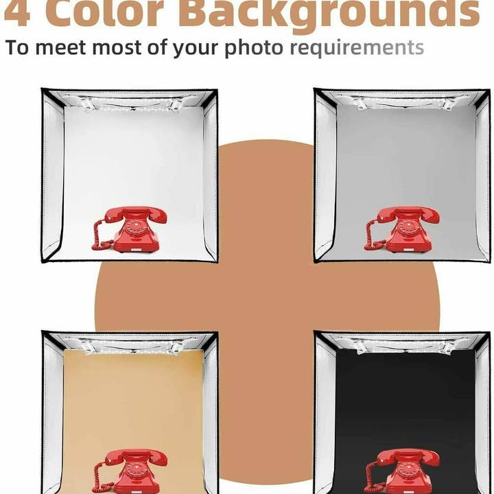 Above Edge - Wholesale Photography Backdrop - Photography Light Box Dimmable Table Top Light Box 3000K-600