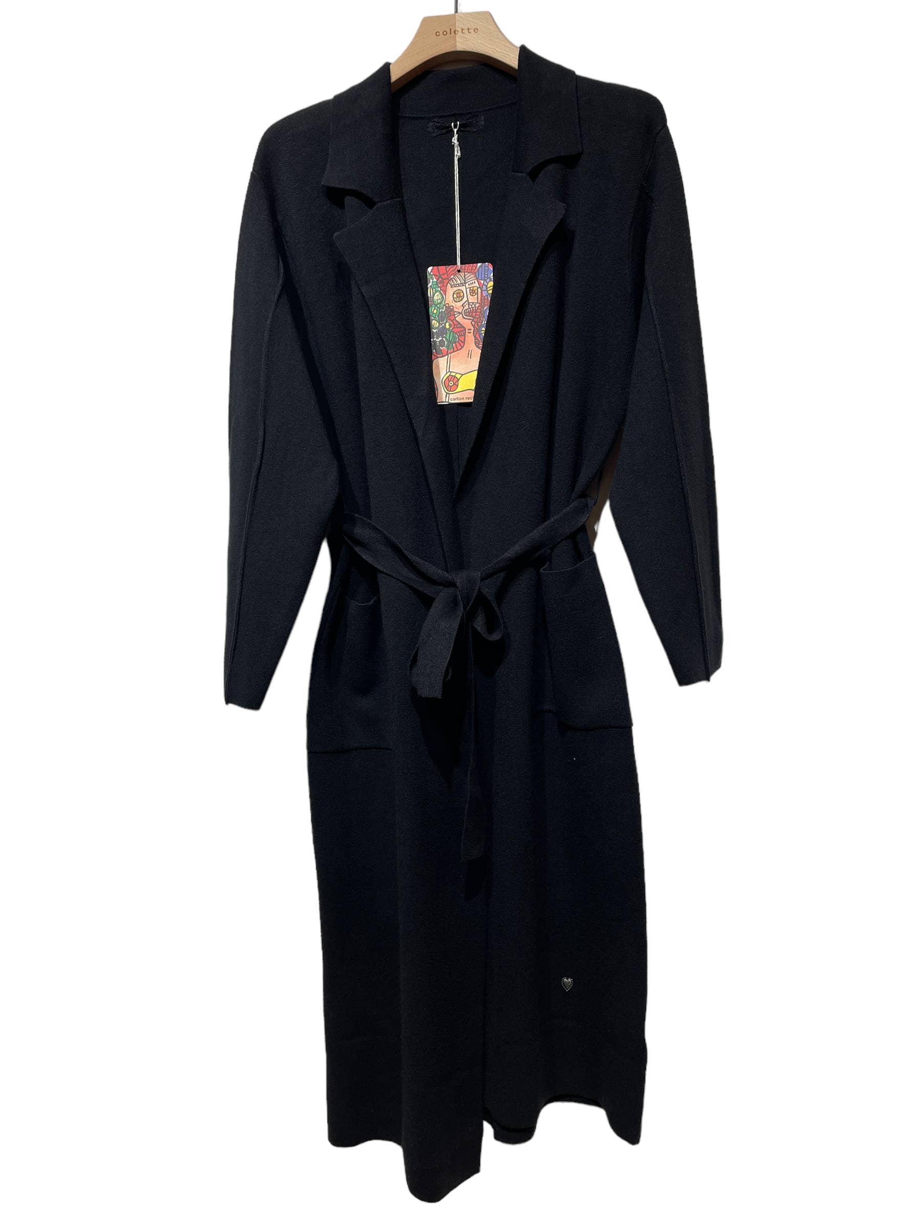 LINEN & COTTON HOUSE - Wholesale Coat - Women's - Classic knitted coat 13103. FALL WINTER CLOTHING22