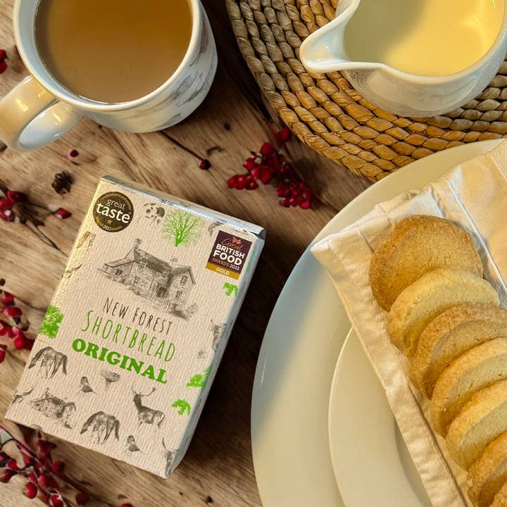 New Forest Shortbread – wholesale Biscuit – New Forest Shortbread Box of 8 Pieces - Original1
