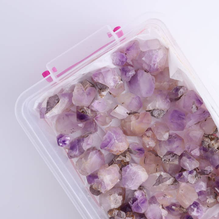 Amethyst Flat from Morocco for wholesale by Mi Esperanza Minerals