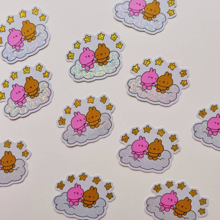 Miff¥&ven Glitter Stjerne Klistermærke for engroshandel hos tabetaaii