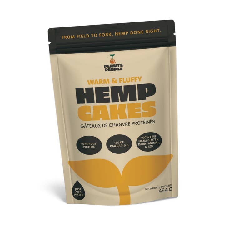 Mélange à crêpes au chanvre pour la vente par Plant & People