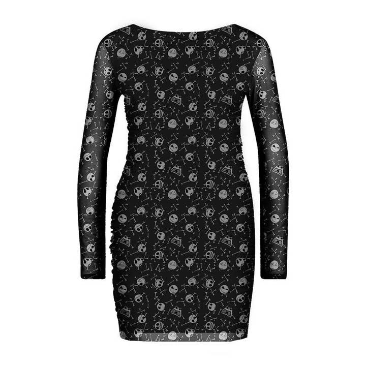 AOP CALAVERAS - VESTIDO DE MALLA PARA MUJER para venta al por mayor de Heroes Inc. Europe B.V.