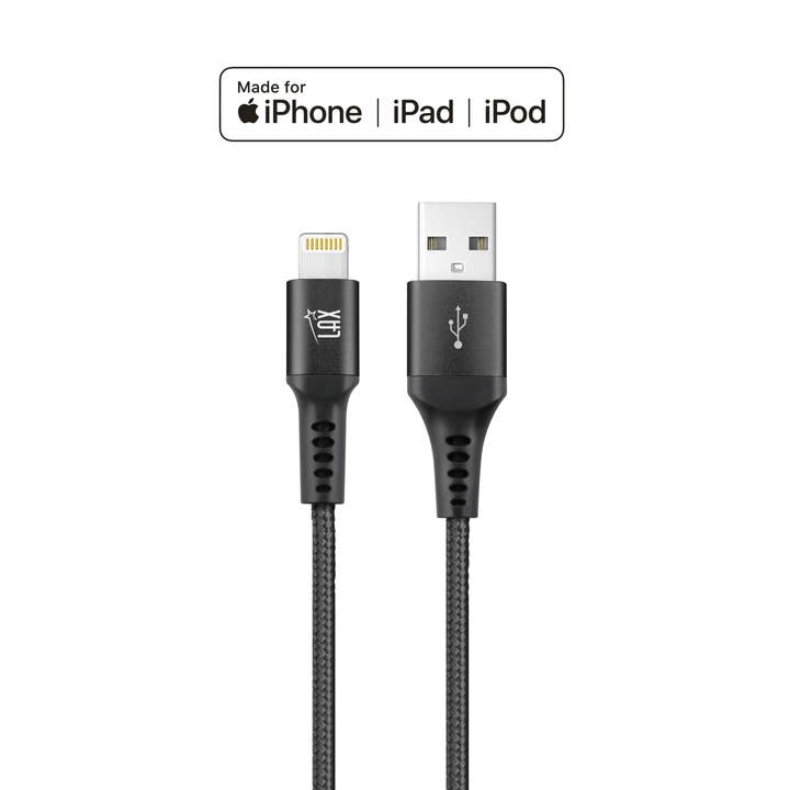 LAX Gadgets - Wholesale Charging Cable - High Speed Certified iP/ipad charging Cables - Retail Pack15