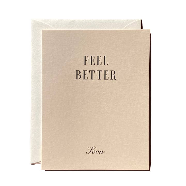 Wafer Feel Better Soon No. 41 for wholesale on Faire