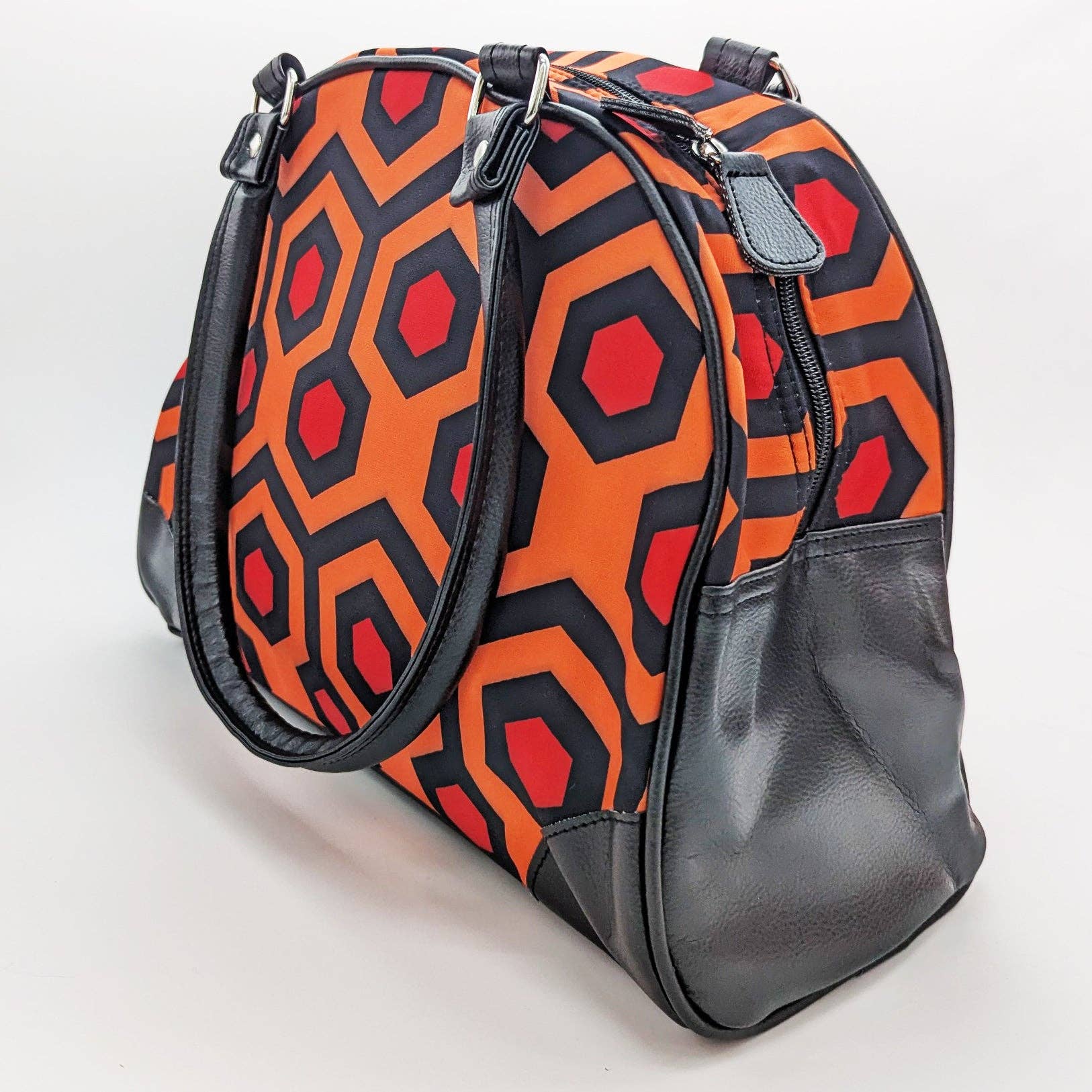 Shady Front - Wholesale Top Handle Bag - Women's - Overlook Hotel Carpet Purse2