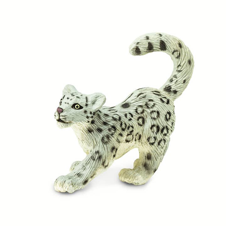 Safari Ltd. - Wholesale Figurine Toy - Kids - Snow Leopard Cub Figurine Toy for Kids