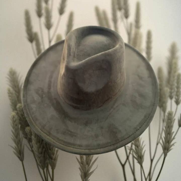 One and Only Accessories - Wholesale Fedora - Women's - Vegan Suede Wide Brim Rancher Hat 11