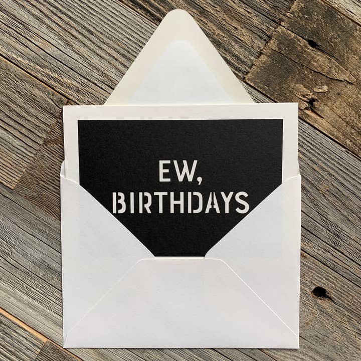 Louise Lauret - Wholesale Birthday Card - Schitt's Creek Inspired Ew, Birthdays Card8