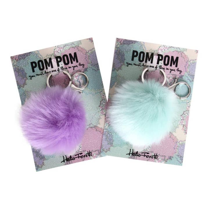 Helio Ferretti - Wholesale Keychain - Women's - POM POM KEYCHAIN HF