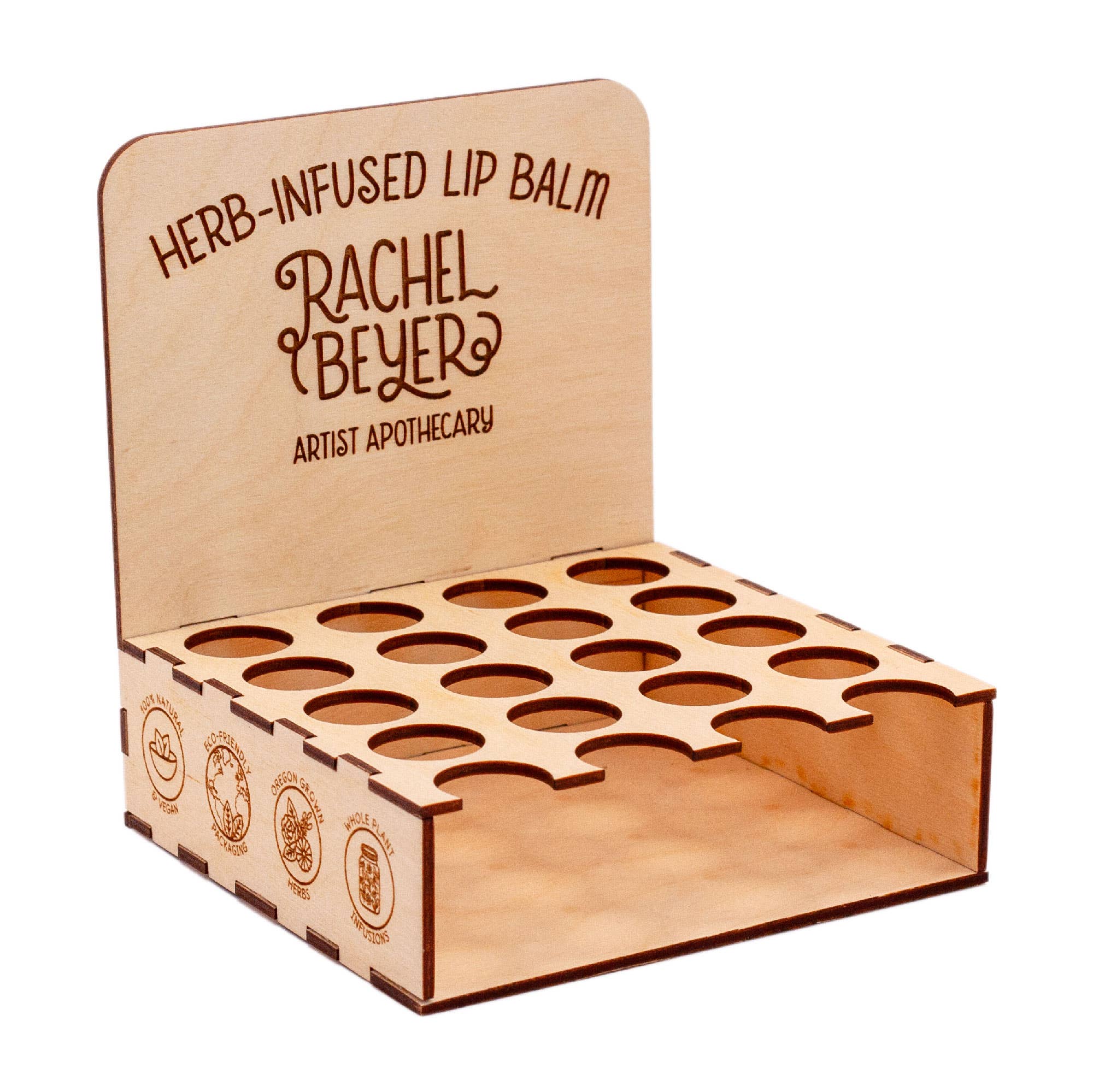 Rachel Beyer - Wholesale Retailer Display Stand/Case - Lip Balm Display0