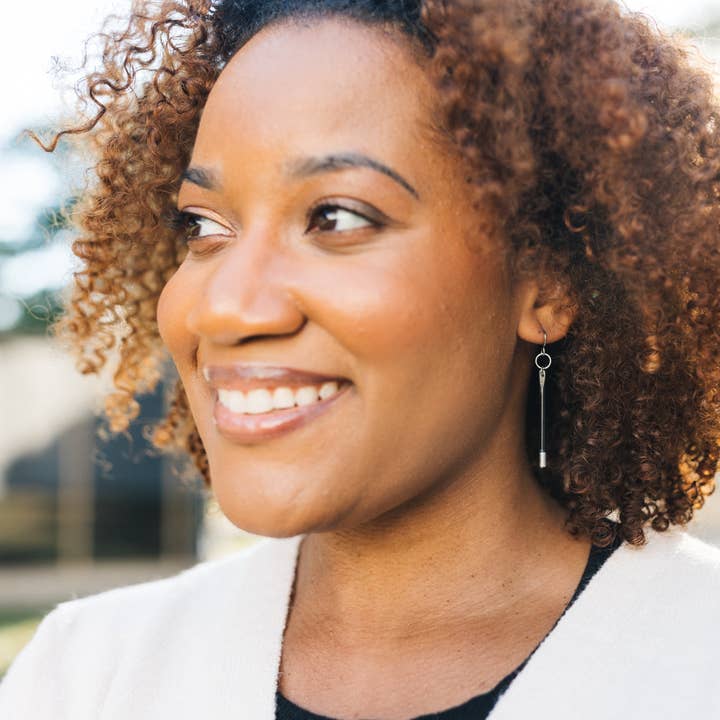 Stand By Me Steel Earrings for wholesale by Mend on the Move