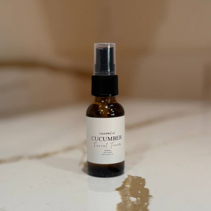 Tonique Visage au Concombre | Soin de la Peau pour la vente par TallowKind.