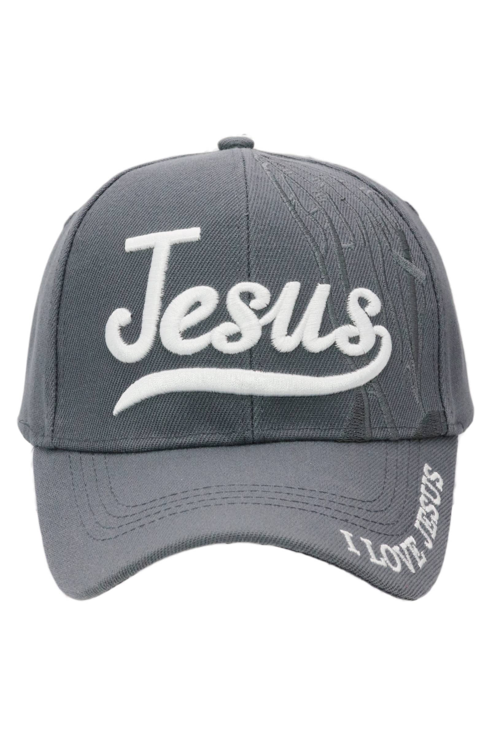 Cap Zone - Wholesale Baseball Cap - Unisex - Jesus Script Logo Praying Hands Baseball Cap4