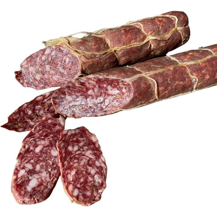 Fortuna's Sausage Co, LLC - Wholesale Salami - Finocchiona - Tuscan Salami nitrate free CASE of 12 sticks