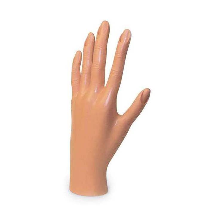 KT Supply - Wholesale Nail Art/Decal - Annie Hard Rubber Plastic Nail Practice Hand0
