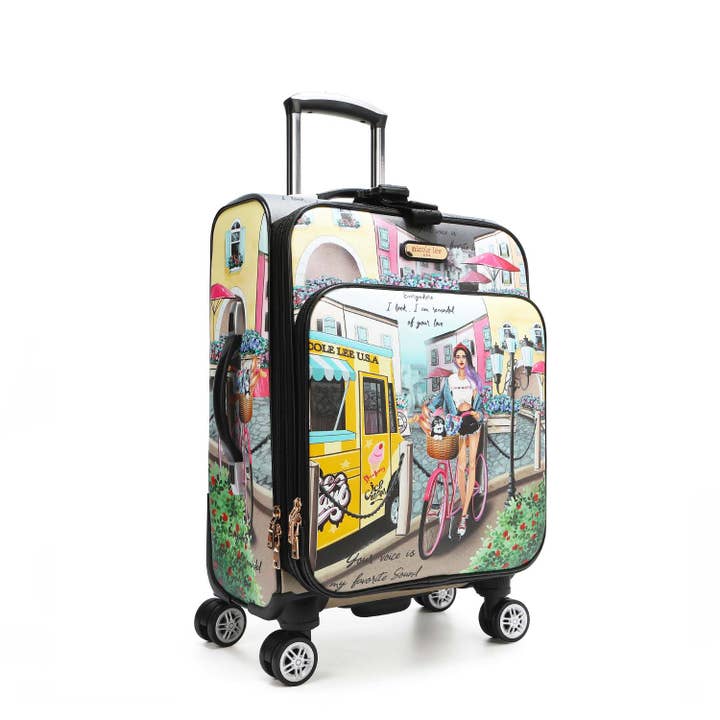 Nicole Lee USA - Wholesale Luggage - 3 PIECE LUGGAGE SET2