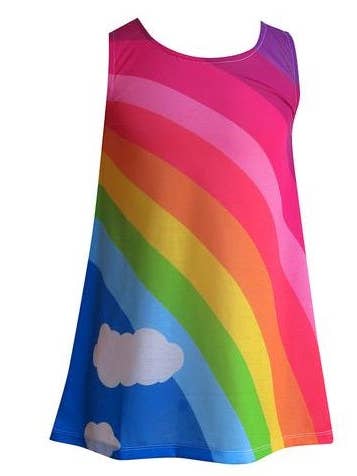 Klassieke regenboogjurk voor wholesale door Deezo kids
