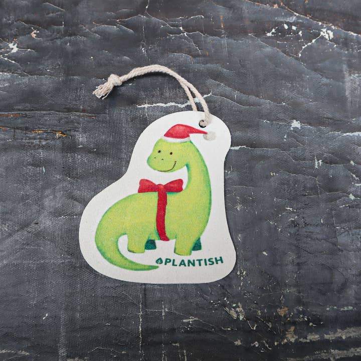 Holiday Dinosaur - Pop up Sponge (Holiday Exclusive) for wholesale by Plantish
