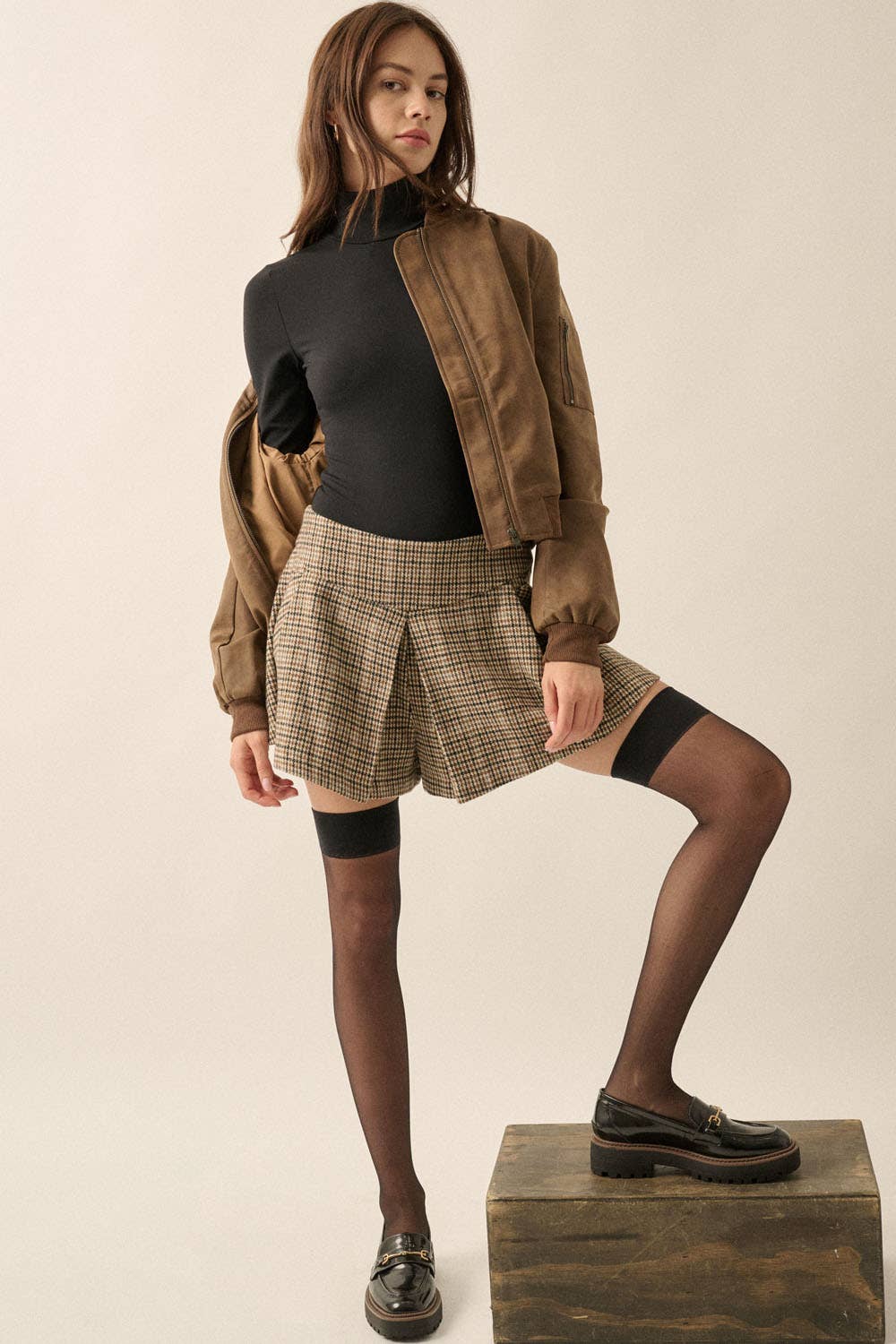 Promesa USA - Wholesale Bodysuit - Women's - Solid Knit Mockneck Long-Sleeve Bodysuit9