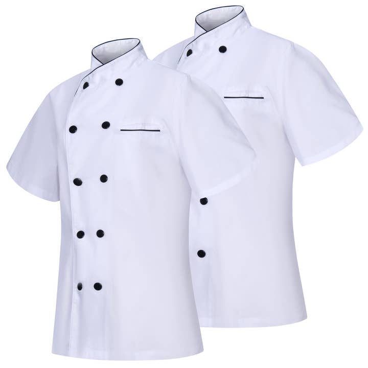 MISEMIYA - Wholesale Jacket - Women's - Pack*2 pcs - CHEF JACKETS FOR WOMEN - COOK UNIFORM- Ref.2-8441