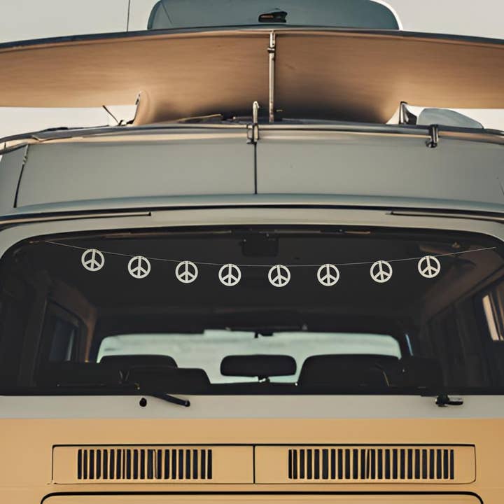 De Mini Peace Sign Slinger voor wholesale door The Creative Garland Company