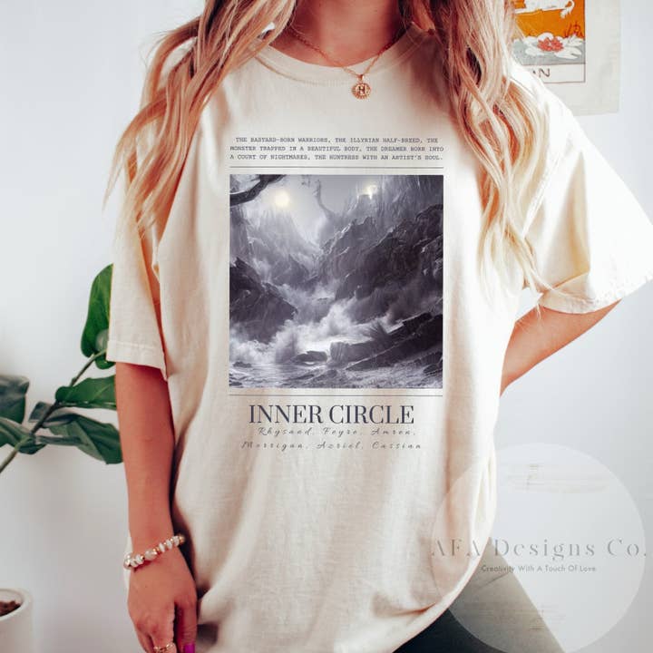 Acotar Hemd Inner Circle Hemd Rhysand Hemd A Court of Tho für den Großhandel von AFAdesignsCo