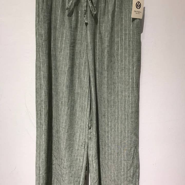 Only Yuan - Wholesale Pants - Women's - ref 25729 striped trousers3