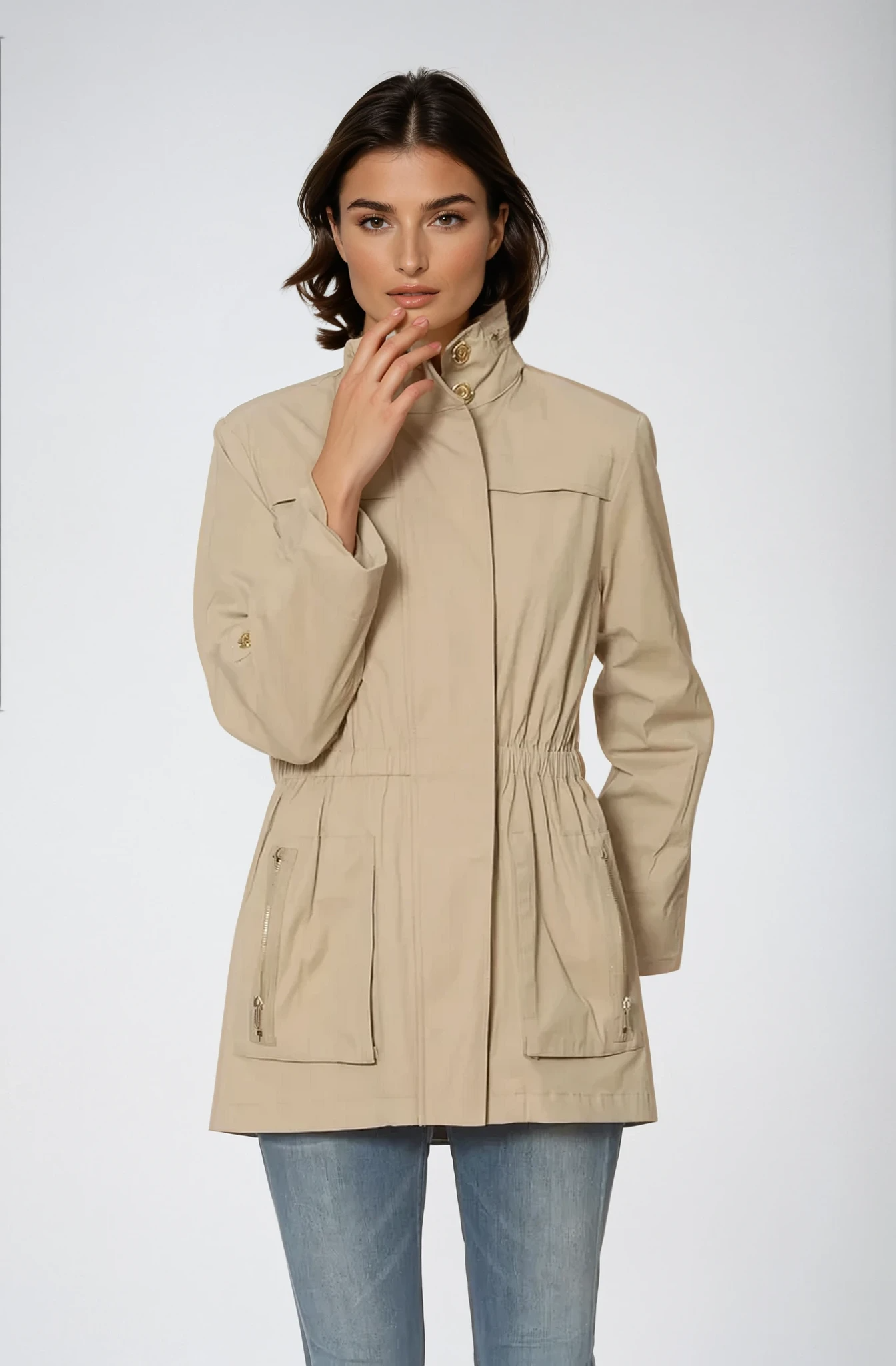 Ciao Milano - Wholesale Raincoat - Women's - Anna3