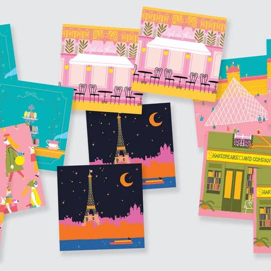 Paris Memory Game for wholesale by AMMO Books