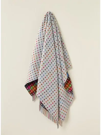 Bronte Moon – wholesale Prydnadsfilt – Bronte Moon: Filtar i samtida rut- och prickmönster med flera band11